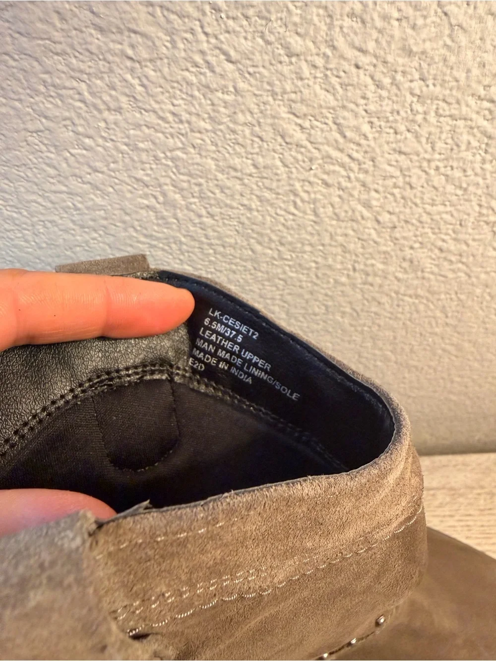 Lucky Brand Suede Western Ankle Boots 7.5 like new